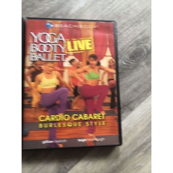 2 Yoga Booty Ballet workout exercise fitness DVD lot Hip hop abs & Cardio Cabare - Picture 5 of 10